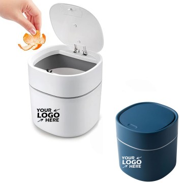 Mini Desk Trash Can with Lid